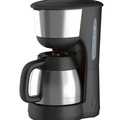 Coffee Maker Black - 1.0L Stainless Steel Jug with Keep Warm Kitchen Appliances Drip Coffee Makers