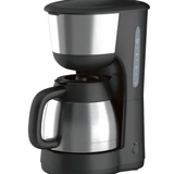 Coffee Maker Black - 1.0L Stainless Steel Jug with Keep Warm Kitchen Appliances Drip Coffee Makers