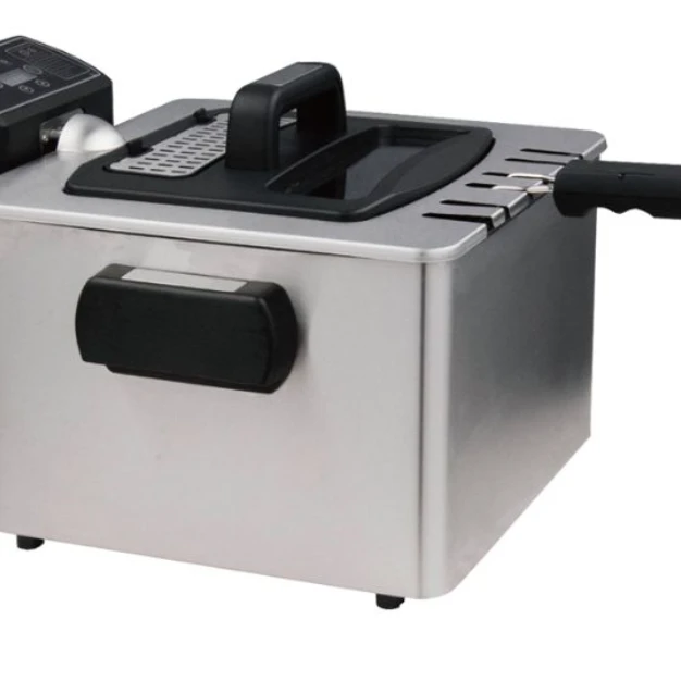 Deep Fryer Stainless Steel 4.5 Liters - 2180W with LCD Display Kitchen Appliances Deep Fryers