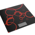 Black and Red Bathroom Scale - RM/285 Personal Care Appliances Body Weight Scales