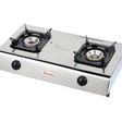 Gas Cooker 2 Burner Stainless Steel - RG/518 Kitchen Appliances Cooktops