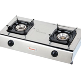 Gas Cooker 2 Burner Stainless Steel - RG/518 Kitchen Appliances Cooktops