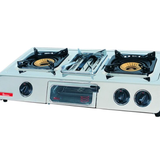 Gas Cooker 2 Burner Stainless Steel - RG/504 Kitchen Appliances Cooktops