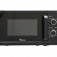 20 Liters Manual Microwave Black - RM/672 Kitchen Appliances Microwave Ovens