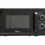 20 Liters Manual Microwave Black - RM/672 Kitchen Appliances Microwave Ovens