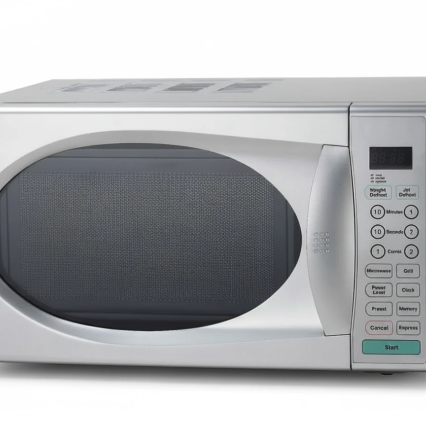 20 Liters Microwave + Grill Silver - RM/240 Kitchen Appliances Microwave Ovens