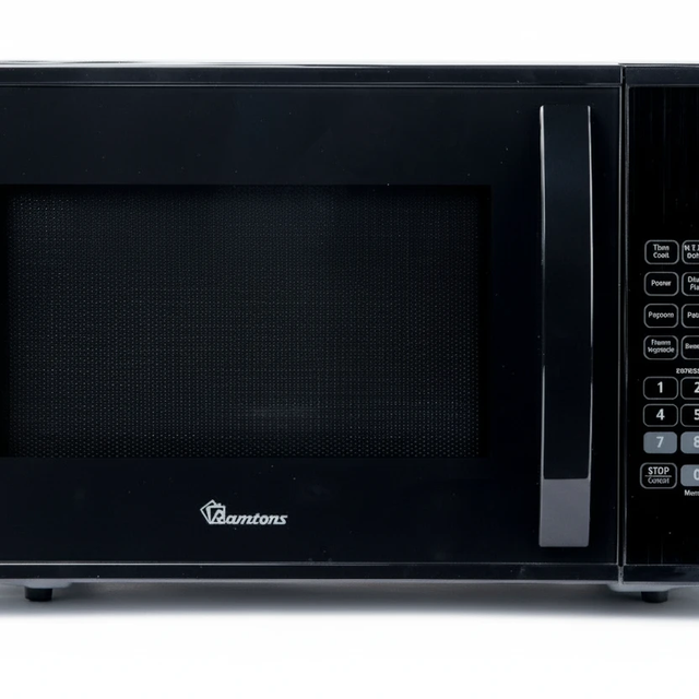 23 Litres Microwave + Grill Black - RM/550 Kitchen Appliances Microwave Ovens