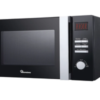 25 Litres Microwave + Grill Black - RM/551 Kitchen Appliances Microwave Ovens