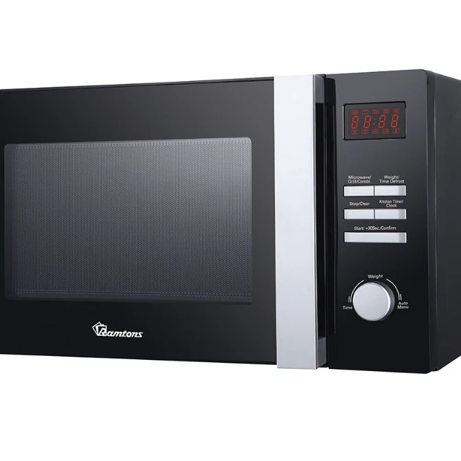 25 Litres Microwave + Grill Black - RM/551 Kitchen Appliances Microwave Ovens