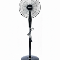 Black Econo Fan, 3 Speed - RM/572 Home Appliances Desk & Pedestal Fans