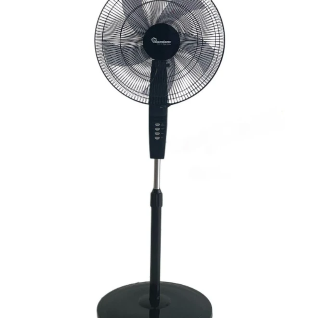 Black Stand Fan, With Remote - RM/757 Home Appliances Desk & Pedestal Fans