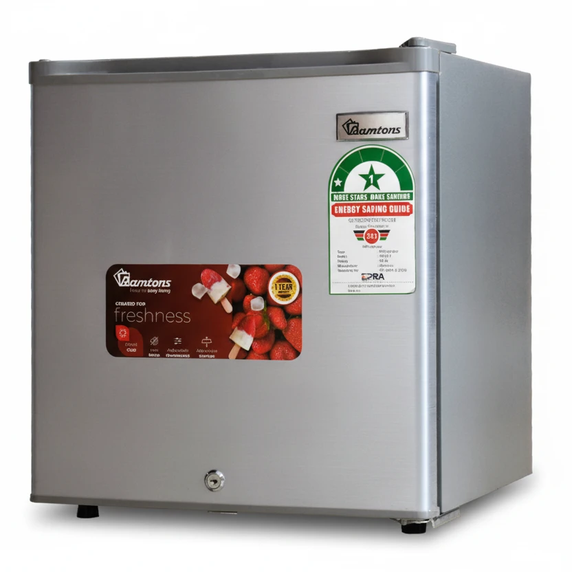 40 Liters Bar Fridge, Silver - RF/213 Home Appliances Refrigerators