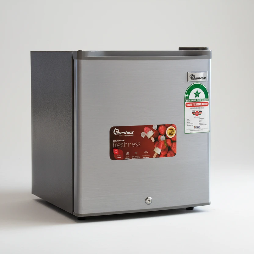 40 Liters Bar Fridge, Silver - RF/213 Home Appliances Refrigerators