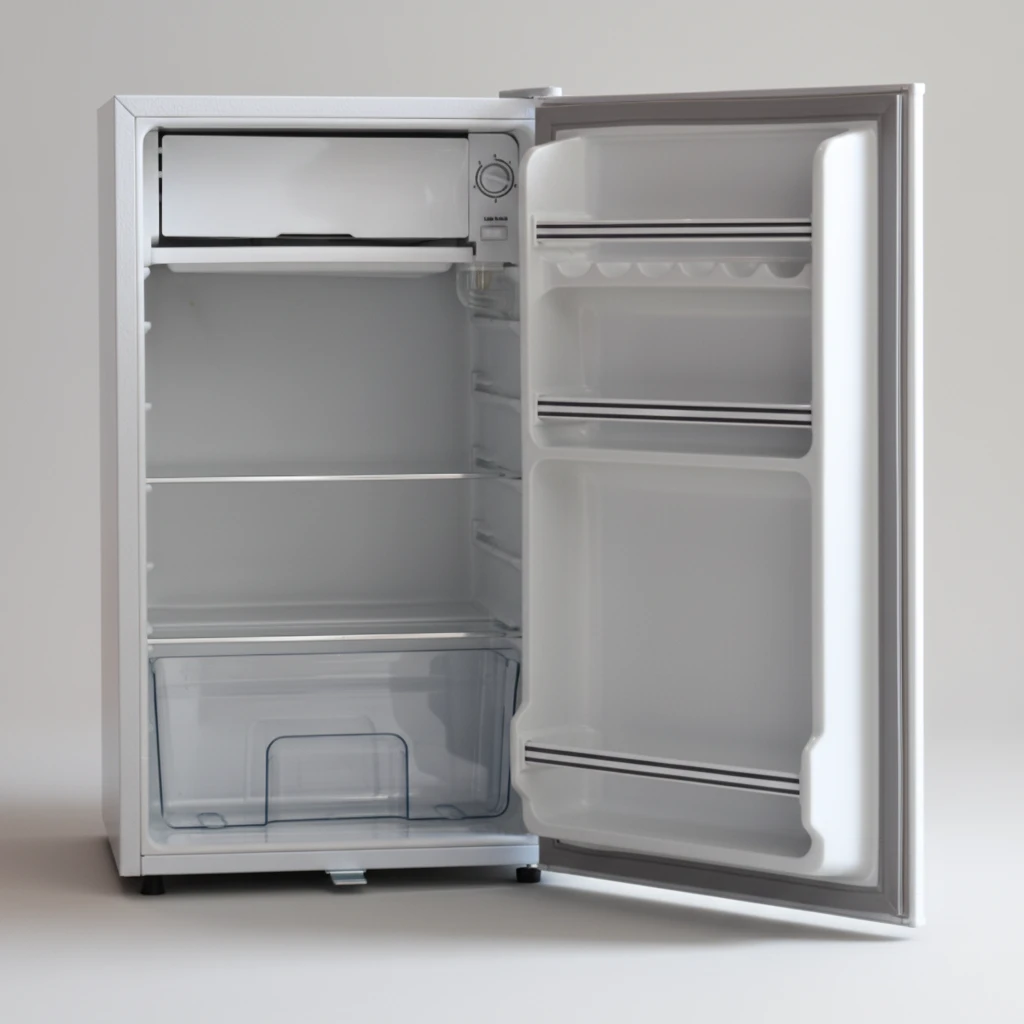 90 Liters Single Door Direct Cool Fridge, White - RF/214 Home Appliances Refrigerators