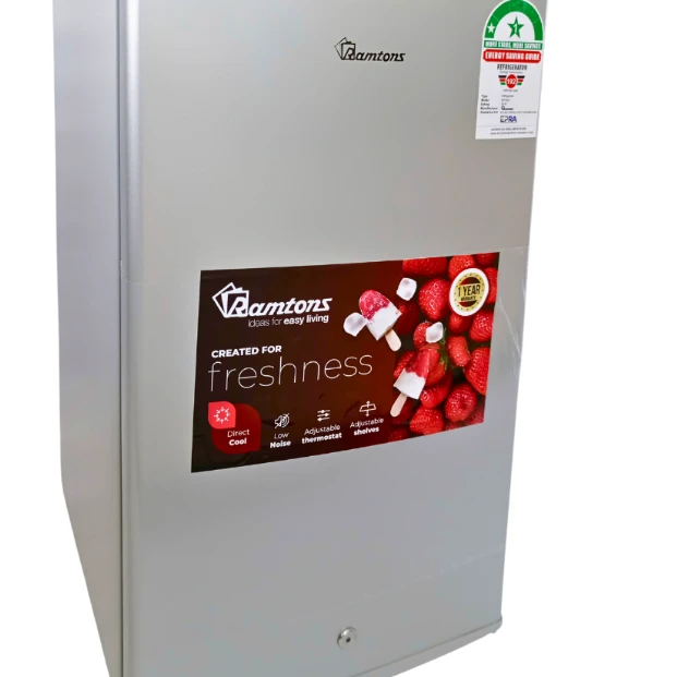 90 Litres Single Door Direct Cool Fridge, Silver - RF/233 Home Appliances Refrigerators