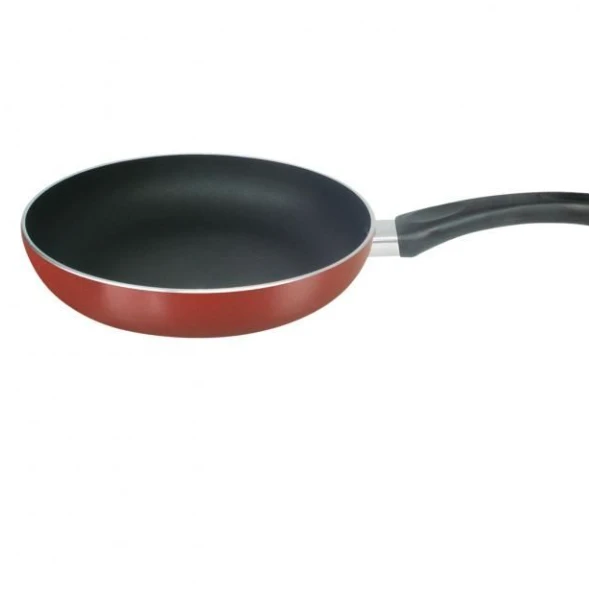Maroon 24cm Non-Stick Fry Pan Ramtons Master Chef - RT/102 Cookware Frying Pans