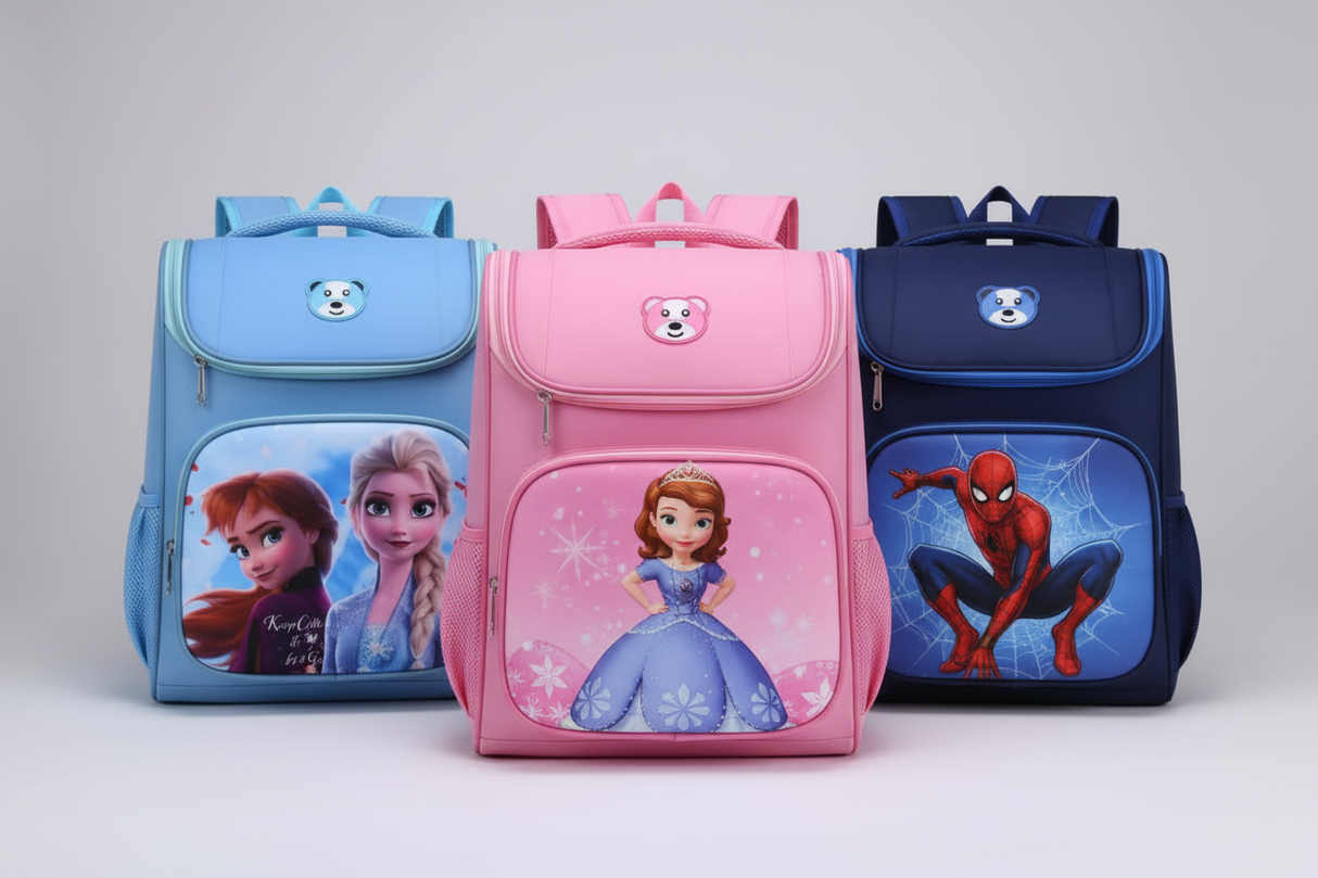 Big Size Cartoon Themed School Bags