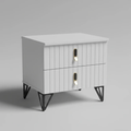 Nordic Bedroom Minimalist Night Table with Drawers Furniture Nightstands