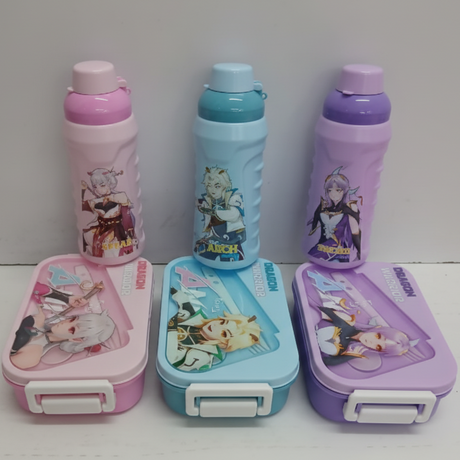 Gift Pack Snack Set 1000ml Snack Box with 500ml Water Bottle BPA Free