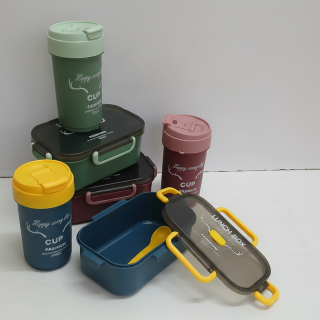 Gift Pack Snack Set 1000ml Snack Box with 500ml Water Bottle BPA Free