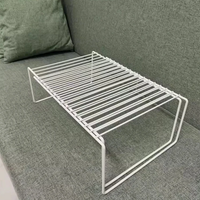 Expandable Shelf Raiser Multipurpose Organiser Carbon Steel Home & Organization Household Storage Caddies