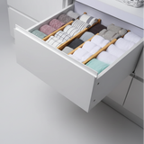 Multifunctional Bamboo Drawer Dividers Set of 4