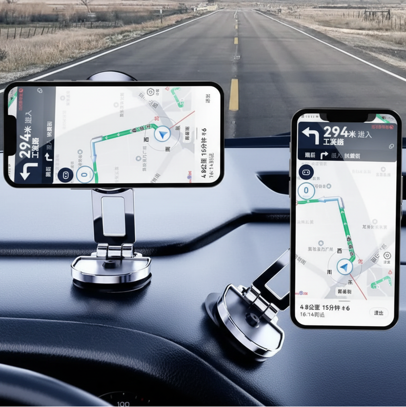 Magnetic Phone Holder 360 Degree Rotating with Retractable Design Electronics Accessories Mobile Phone Stands