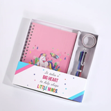 3 in 1 Unicorn Notebook Set with Pen and Tape Stationery Notebooks & Notepads