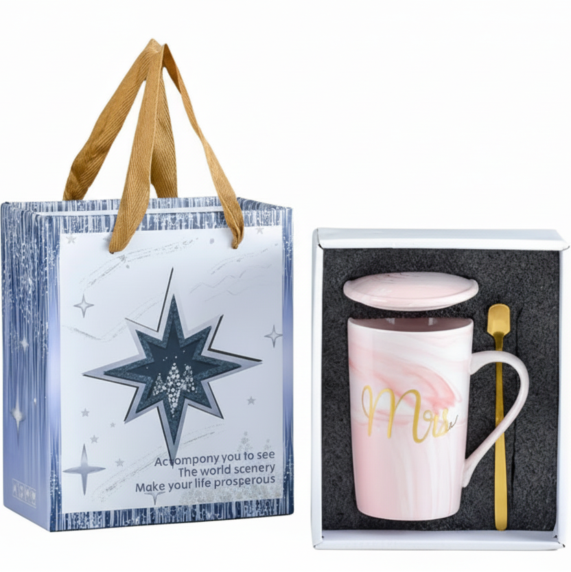 Luxurious Cup Set with Gift Box Kitchen & Dining Mugs