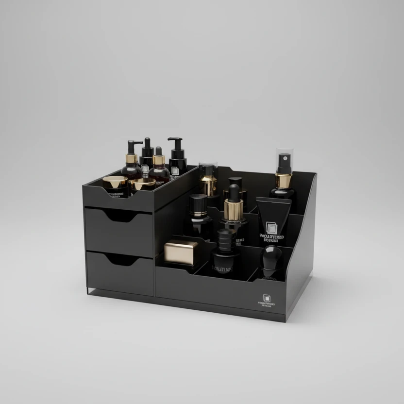 Desktop Cosmetic Cologne Organizer Home & Organization Household Storage Containers