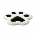 Cute Cat Paw Pattern Soft Plush Carpet Non-Slip Shaggy Rug 60cm Home Decor Rugs