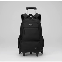 Rolling Trolley Waterproof Wheeled Backpack For Students Bags & Luggage School Backpacks