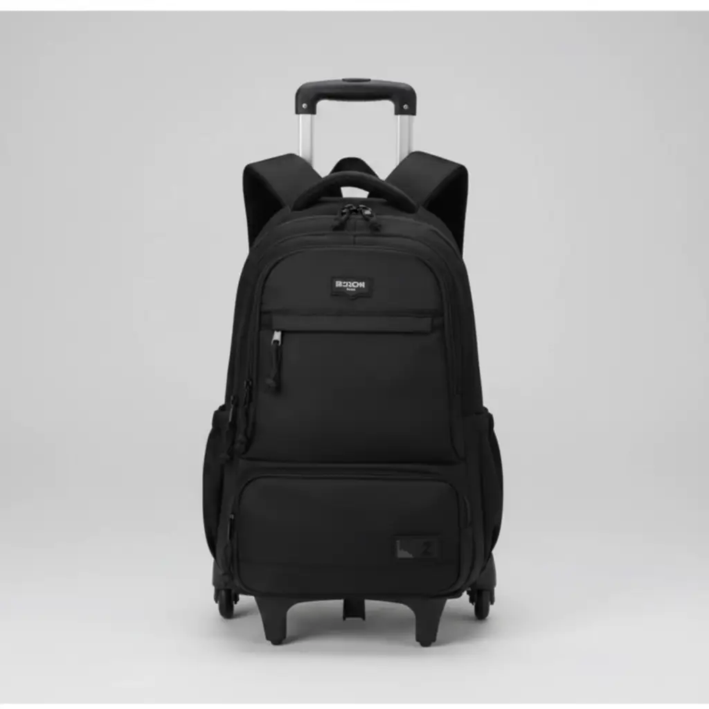 Rolling Trolley Waterproof Wheeled Backpack For Students Bags & Luggage School Backpacks