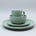 16pcs All Green Dinner Set Complete Dining Collection Kitchen & Dining Dinnerware Sets