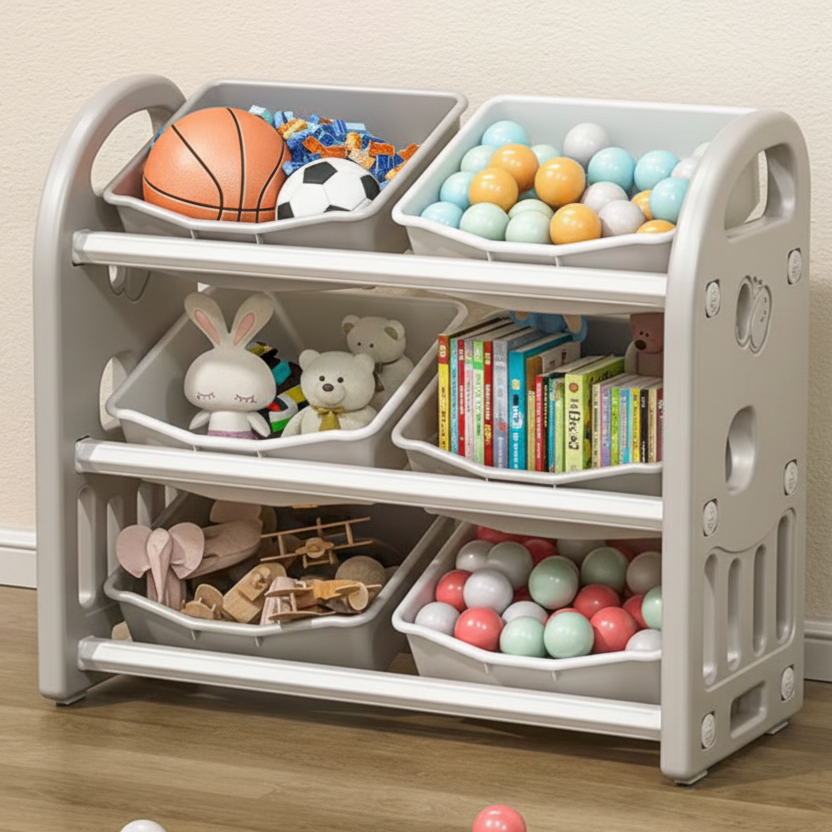Large Capacity Household Baby Toy Storage Cabinet Multifunctional