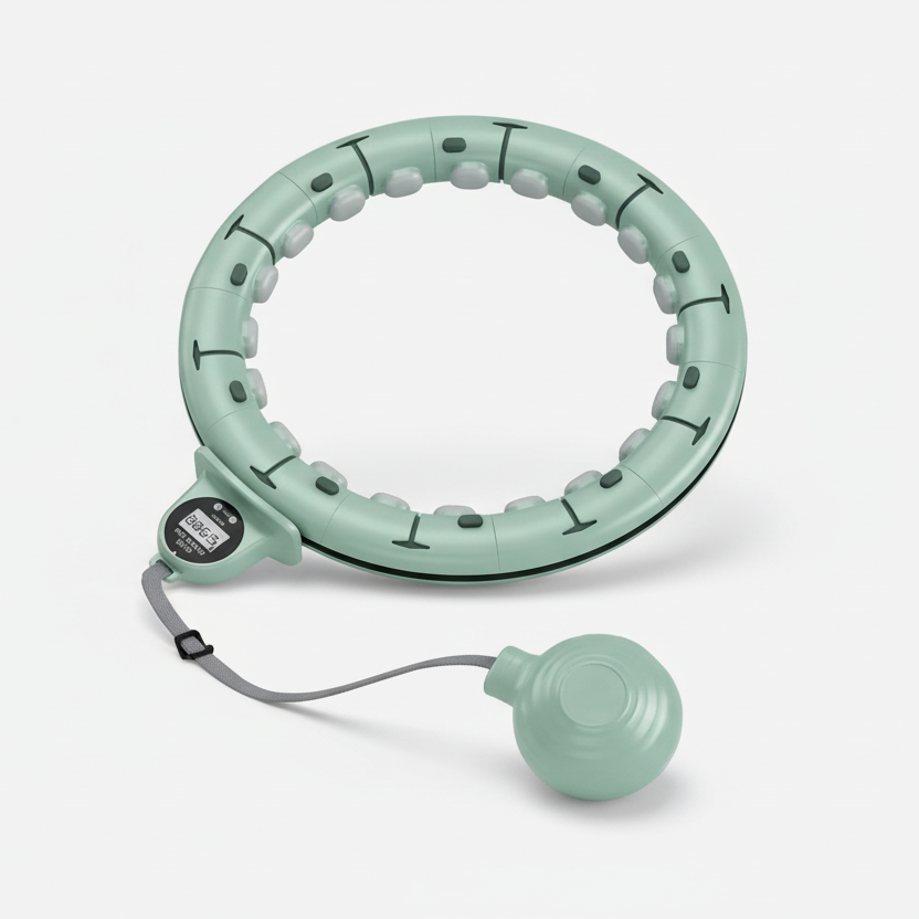 Intelligent Slim Tummy Hula Hoop Smart Weighted Design