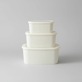 3pcs Multipurpose Storage Containers Set Leak Proof Kitchen & Dining Food Storage Containers