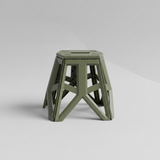 Camping Outdoor Foldable Stool Adjustable Height Portable