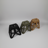 Camping Outdoor Foldable Stool Adjustable Height Portable