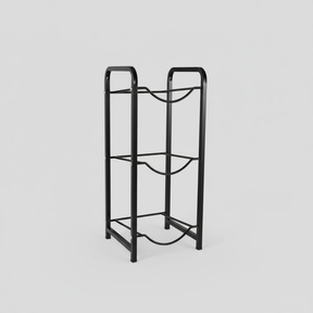 3 Water Bottle Holder Rack Heavy Duty Carbon Steel Home & Garden Kitchen Counter & Beverage Station Organizers