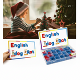 26 English Letters Magnetic Blackboard Board Toys Spelling Practice