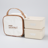 4 in 1 Lunch Insulated Set 3 Boxes with Lunch Bag