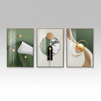 Beautiful Wooden Wall Hangings Set of 3 - 30x40cm Each Home Decor Visual Artwork