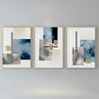 Beautiful Wooden Wall Hangings Set of 3 - 30x40cm Each Home Decor Visual Artwork