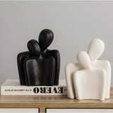Unbreakable Abstract Couple Simple Modern Creative Art Decoration Home Decor Sculptures & Statues