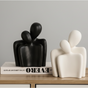 Unbreakable Abstract Couple Simple Modern Creative Art Decoration Home Decor Sculptures & Statues