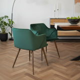 Bistro Velvet Chair - Luxury Comfort Chic Modern Design