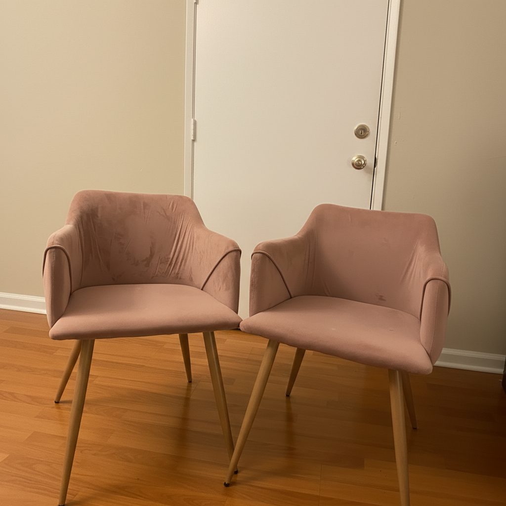 Bistro Velvet Chair - Luxury Comfort Chic Modern Design