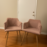 Bistro Velvet Chair - Luxury Comfort Chic Modern Design