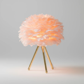 LED Modern Feather Night Light - Nordic Bedside Lamp 45x30cm Home & Garden Table Lamps